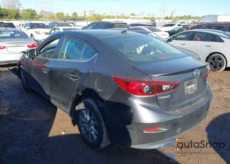 2016 Mazda Mazda3 из США, поврежденный, VIN 3MZBM1W72GM249184